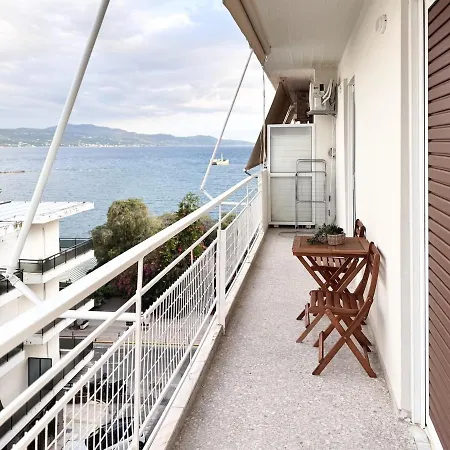 Ammos By Lithos & Key - 2bdr Sea View Flat Kalamáta